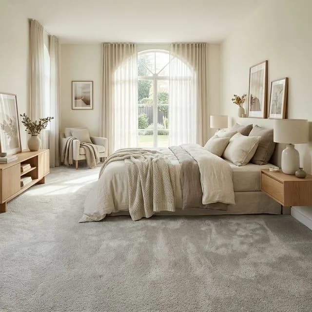 After: Carpet — SmartStrand Silk installation by VM Power Flooring in Easton, PA