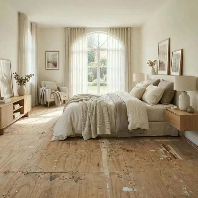 Before: Master bedroom and upstairs hallway in Easton, PA — Carpet — SmartStrand Silk